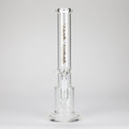 Tech Tubes | 14" Circ Cannon Clear Glass Bong