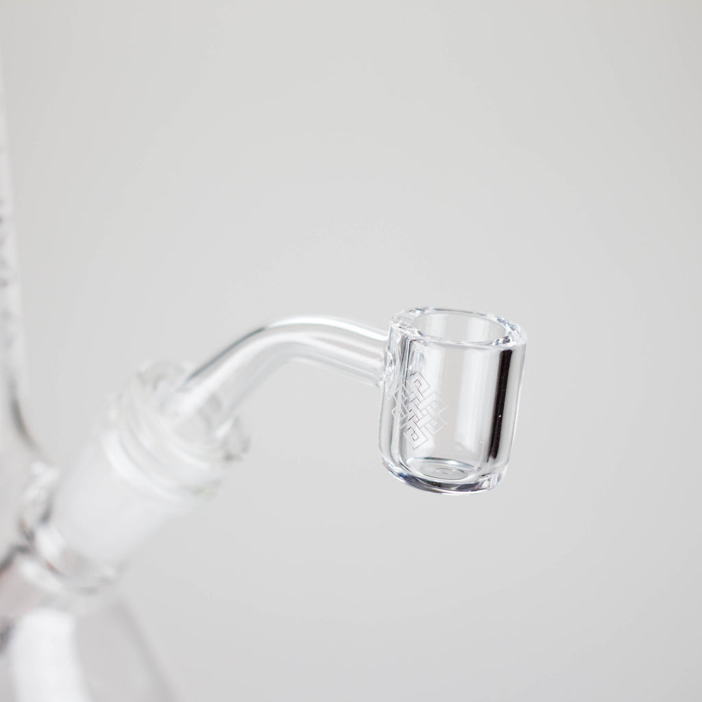 Karma | 7" Sandblasted Beaker Glass Dab Rig