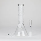 Karma | 9" Beaker Sandblasted Glass Bong