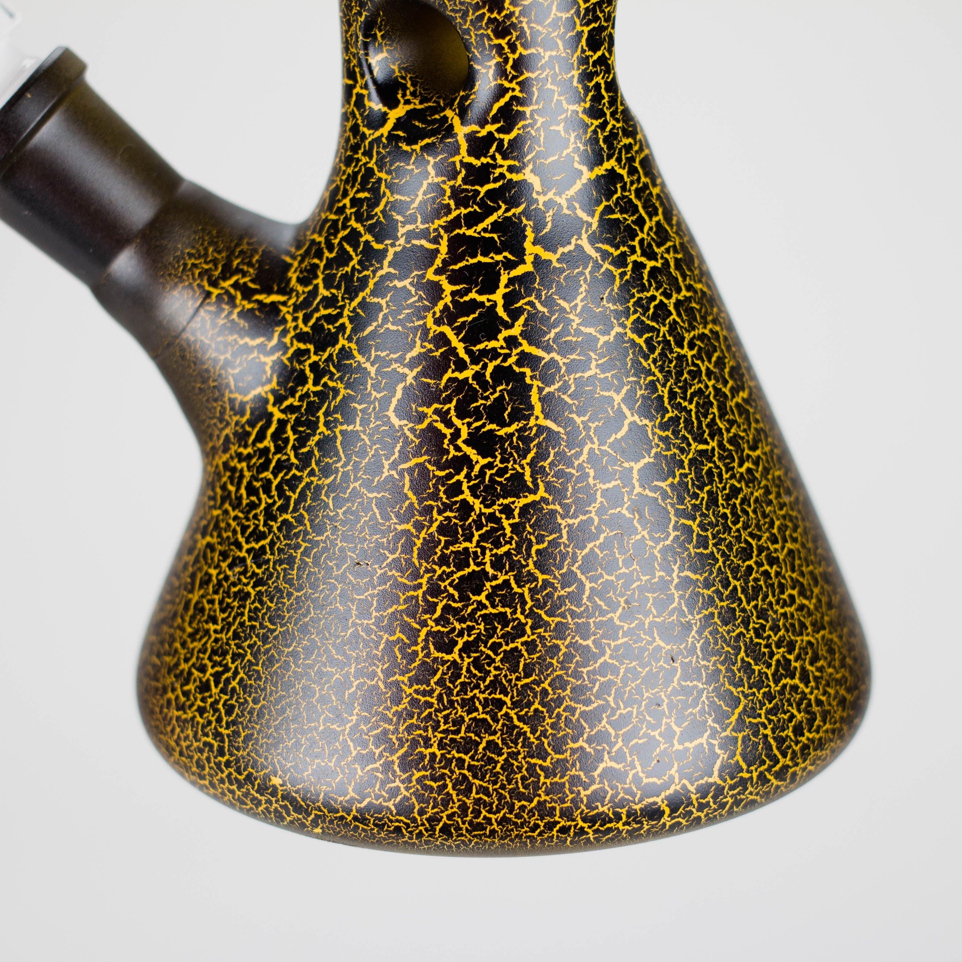 Karma | 9" Beaker Lightning Plated Glass Bong Secondary image