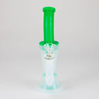 Dabware | Silicone Bubbler Platinum 10" Double Perc (Green)