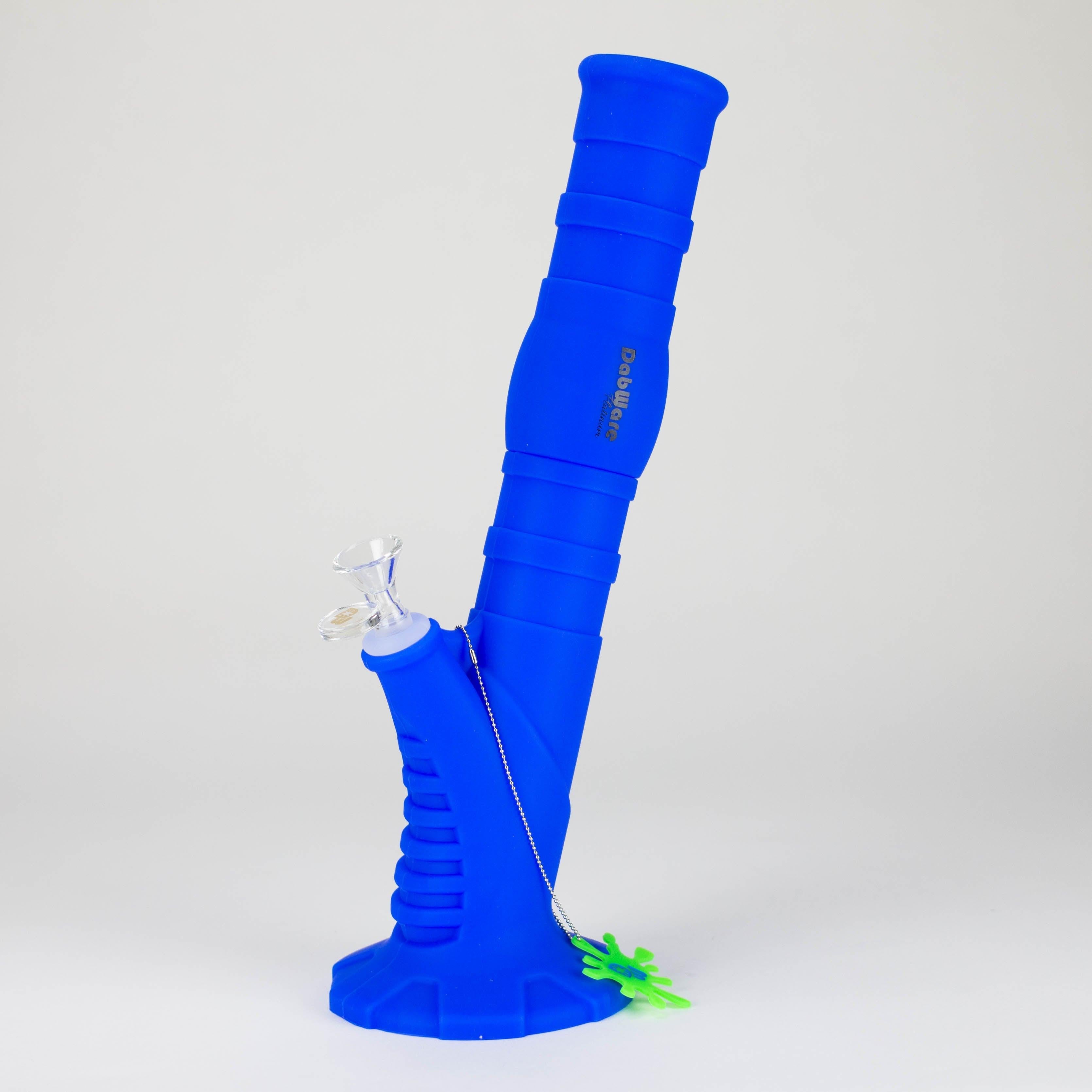 Dabware | Silicone Bong Platinum 14" Straight Shooter