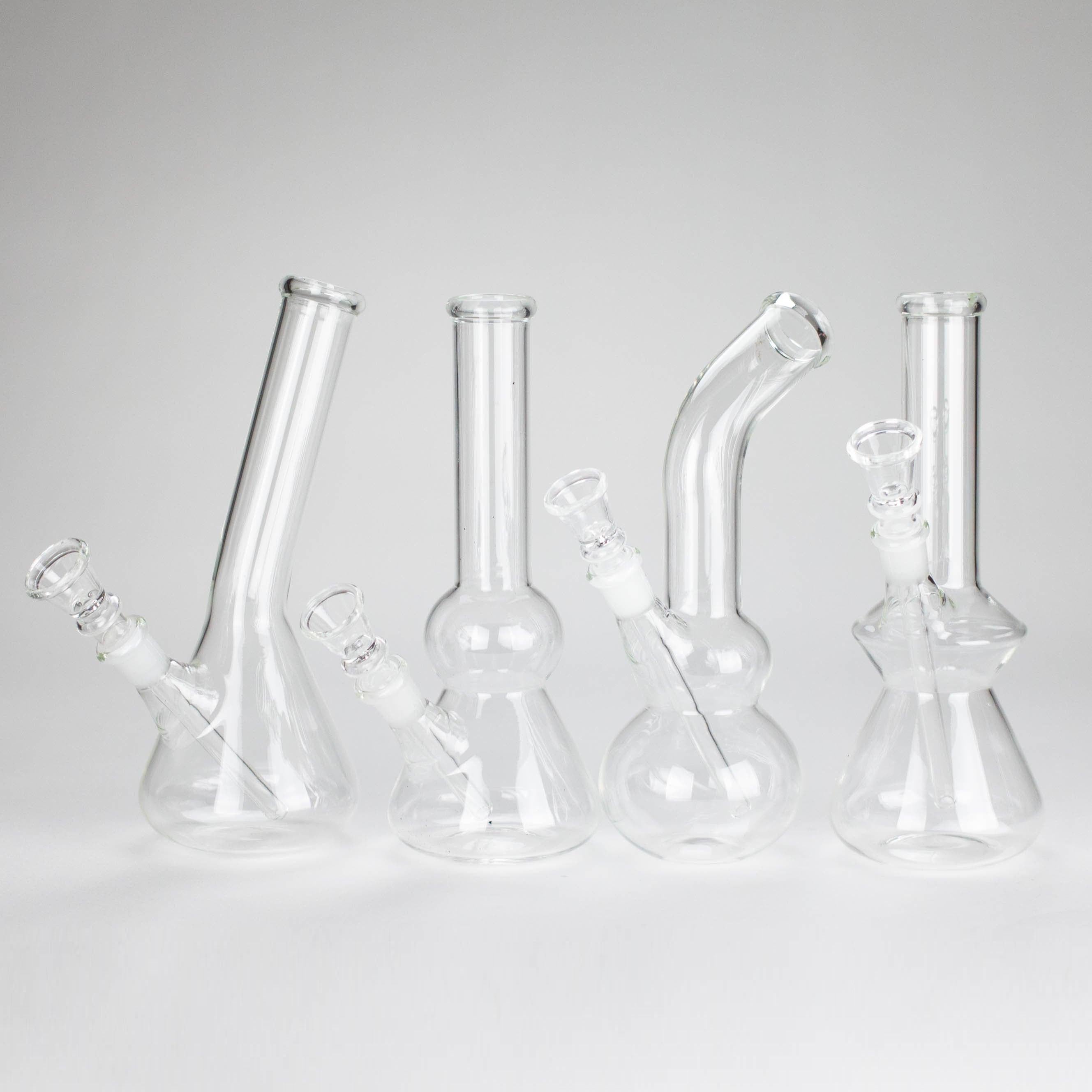 7" Clear Water pipe-Design Assorted