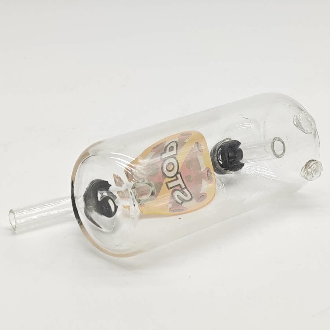 4.5"  Tank Design Bubble Bong-Assorted Sticker