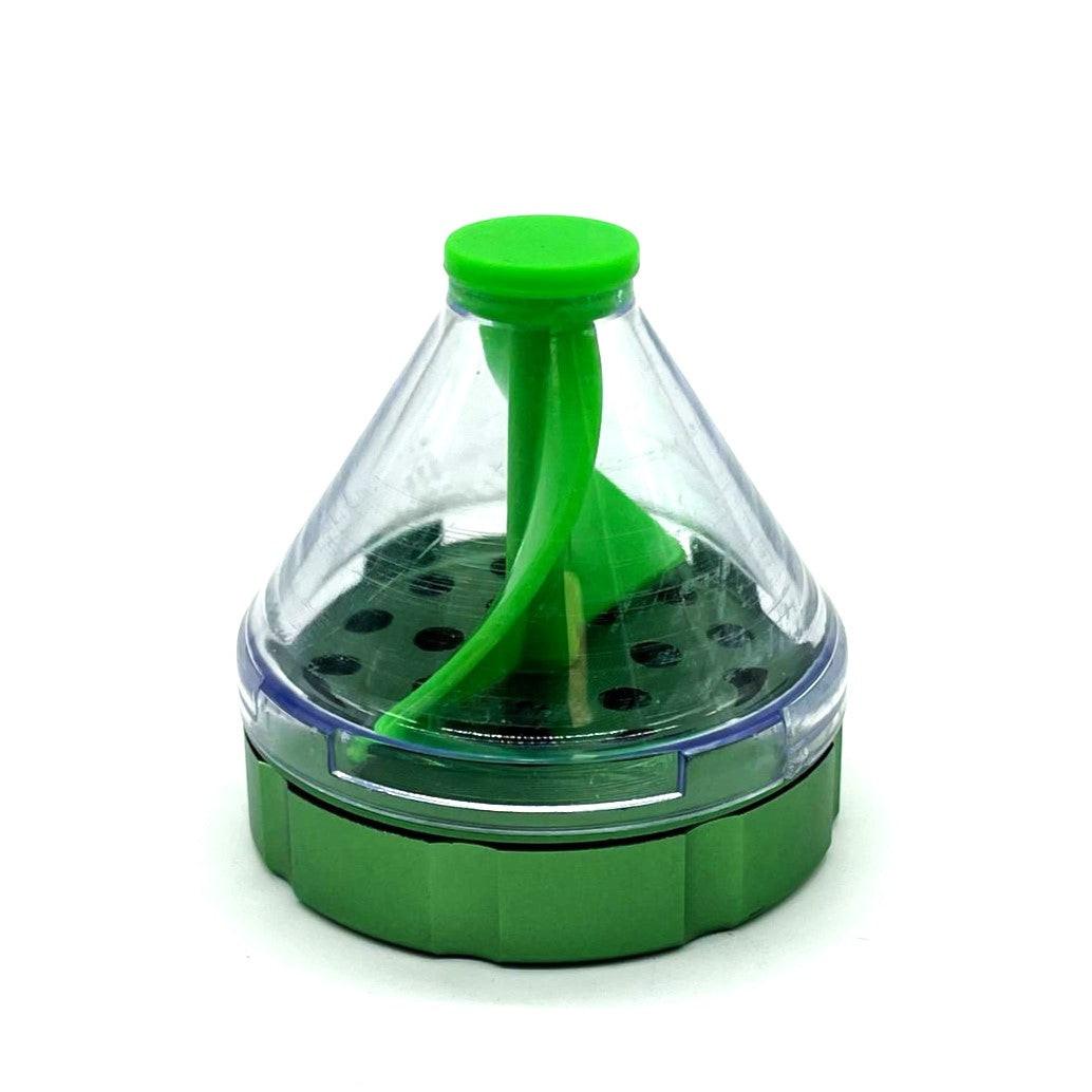 Funnel Cone Grinder with Metal Cover - Assorted [GRI416]