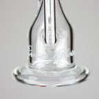 Pure Glass | 8" Infinity Recycler 2 - Flower and Dab