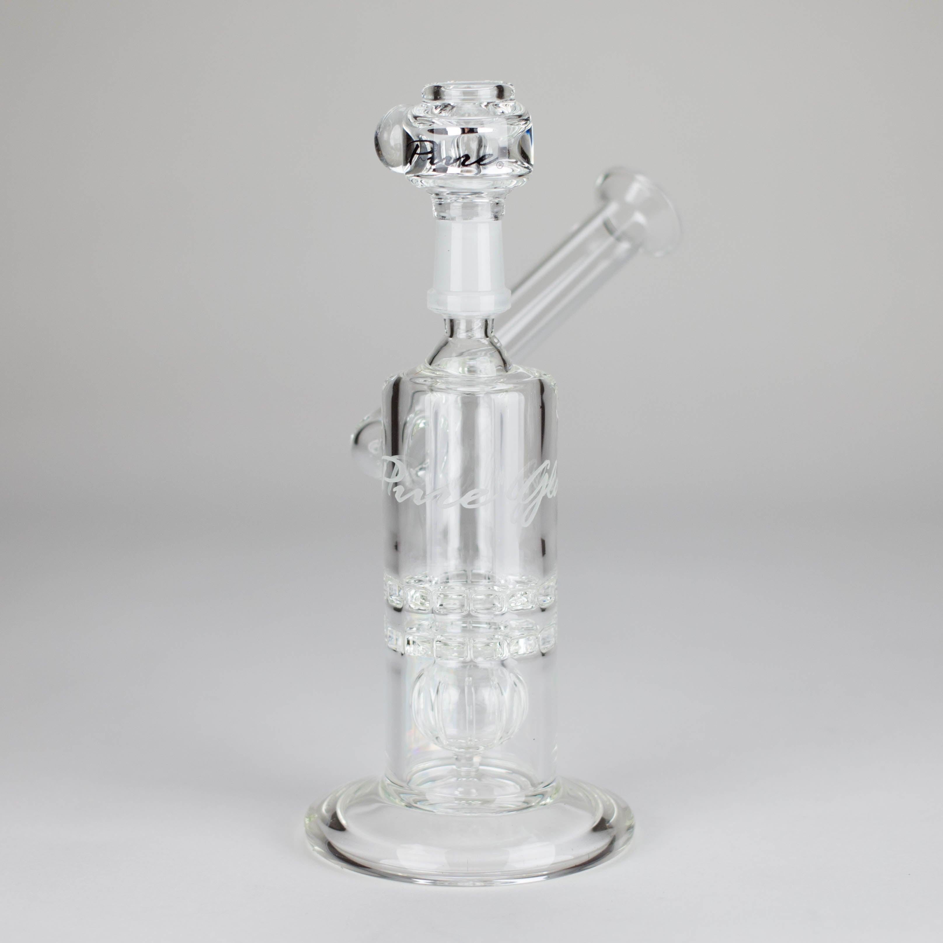 Pure Glass | 7" Mini Torus - Male 14mm