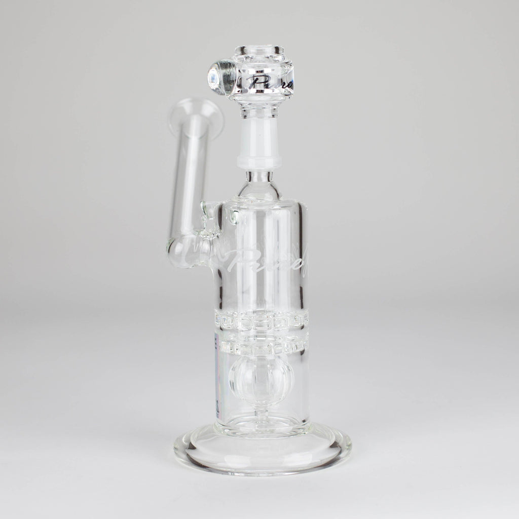 Pure Glass | 7" Mini Torus - Male 14mm