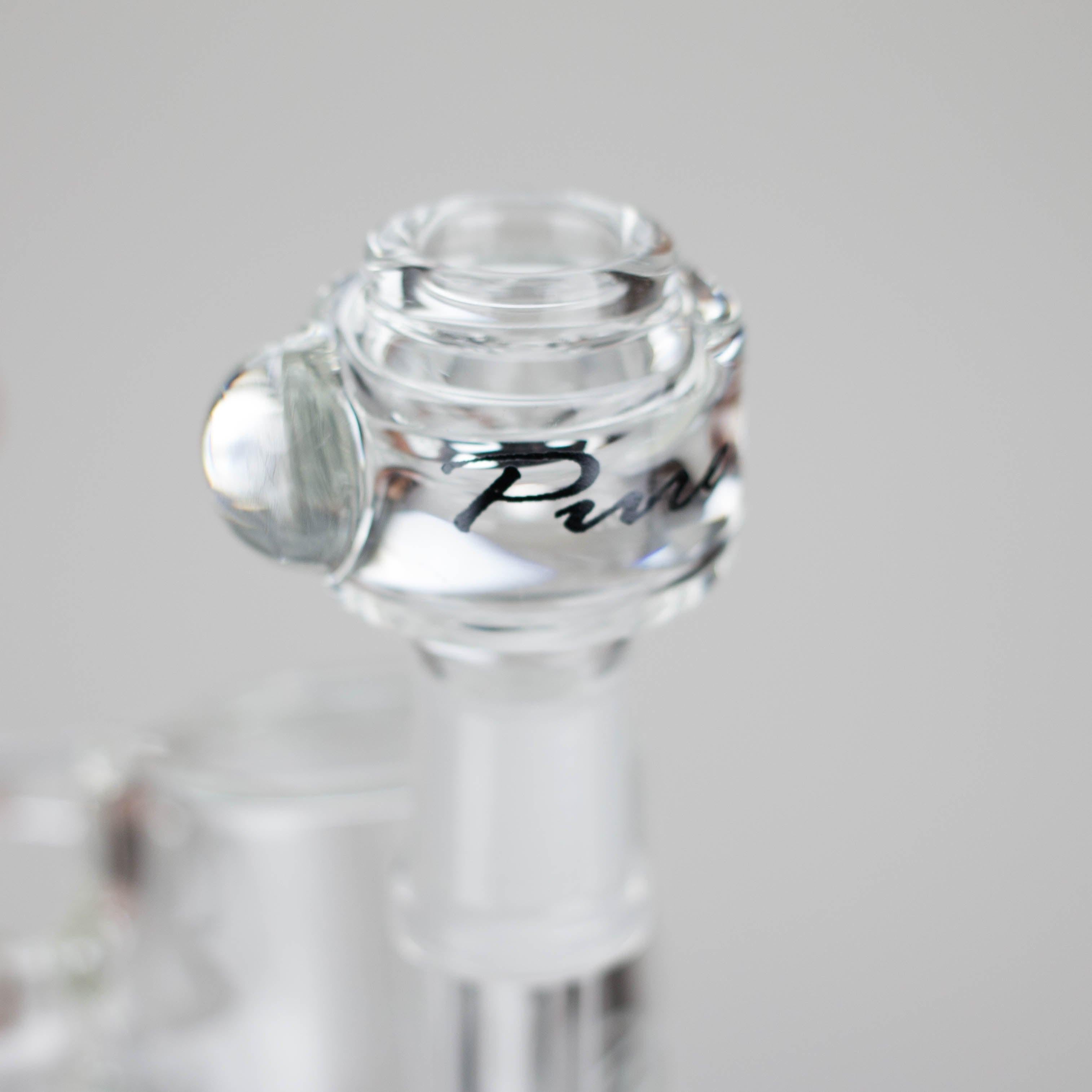 Pure Glass | 5" Magma Ring Perc - Flower and Dab