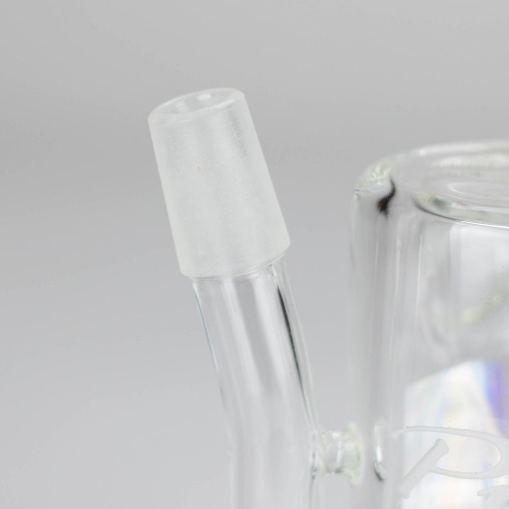 Pure Glass | 5" Magma Ring Perc - Flower and Dab