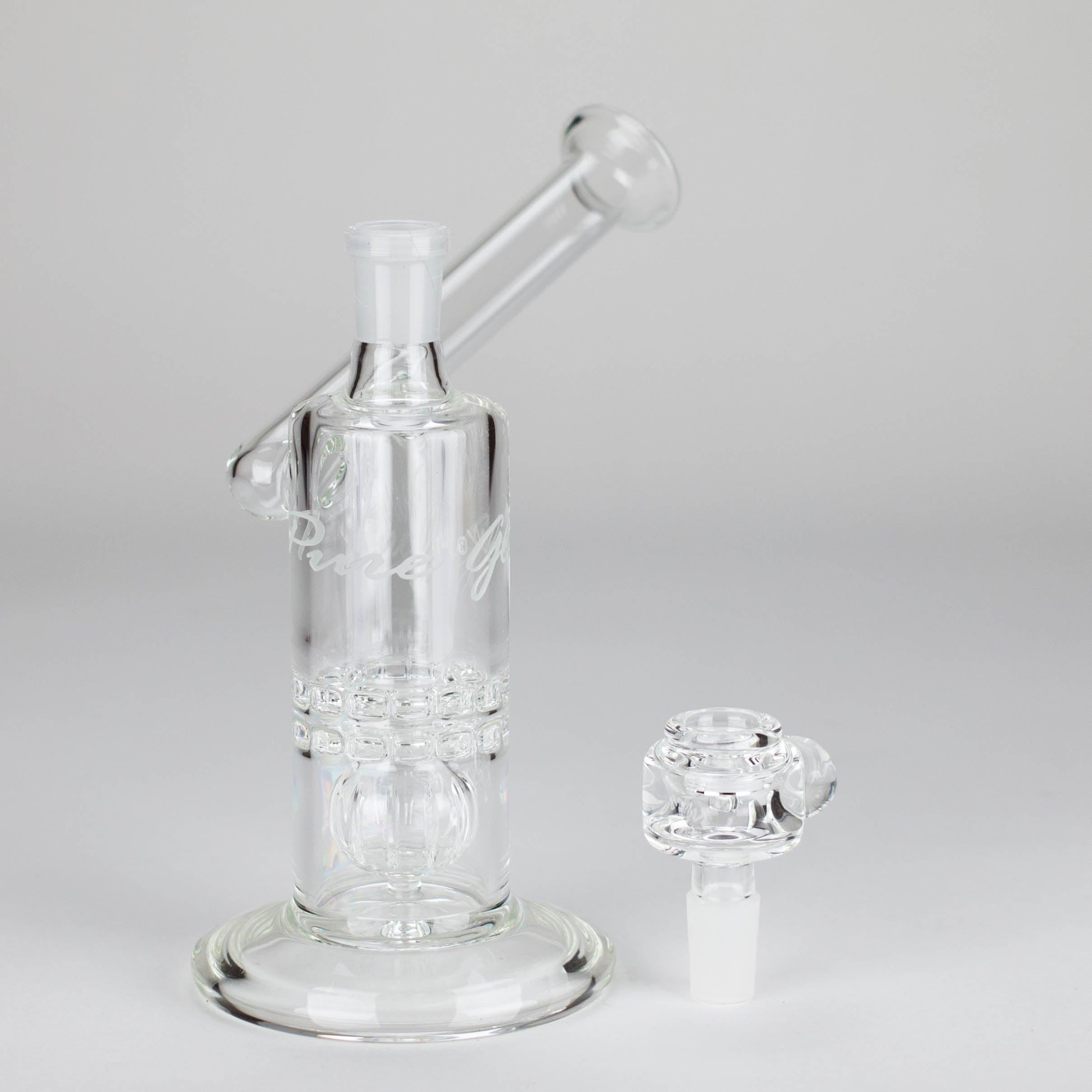 Pure Glass | 7" Mini Torus - Female 14mm Secondary image