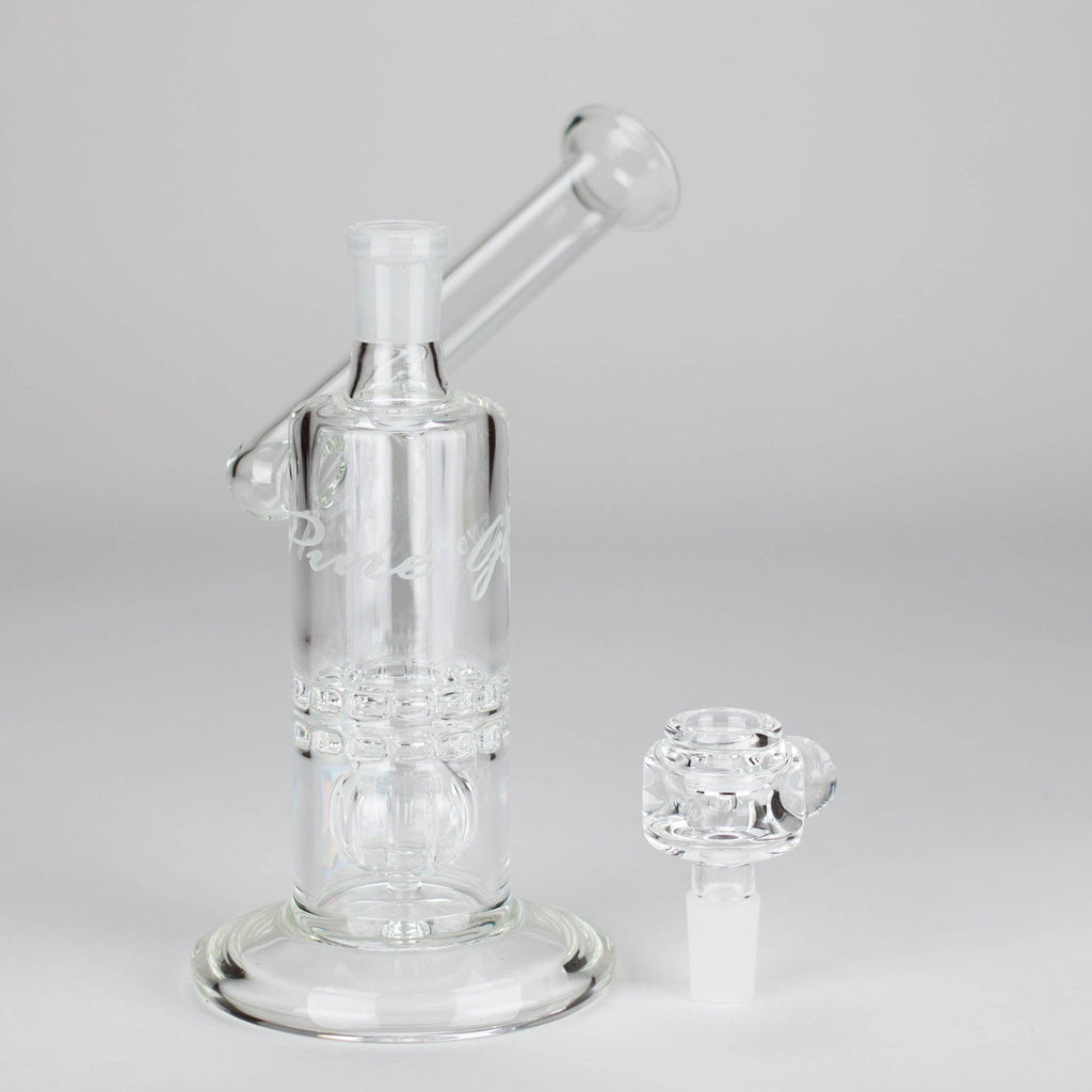 Pure Glass | 7" Mini Torus - Female 14mm