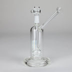 Pure Glass | 6.5" Solaris 10mm Bubbler Clear