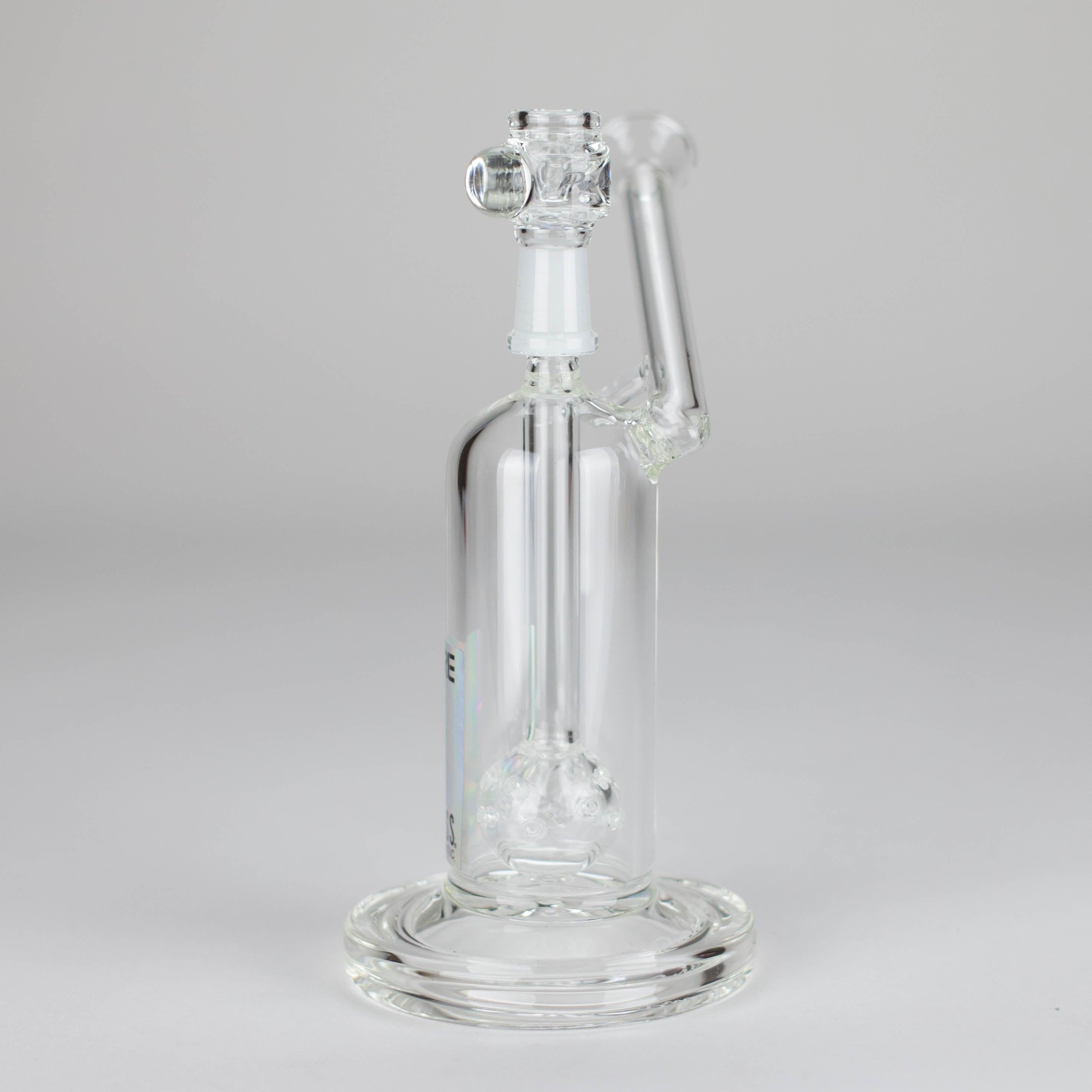 Pure Glass | 6.5" Solaris 10mm Bubbler Clear