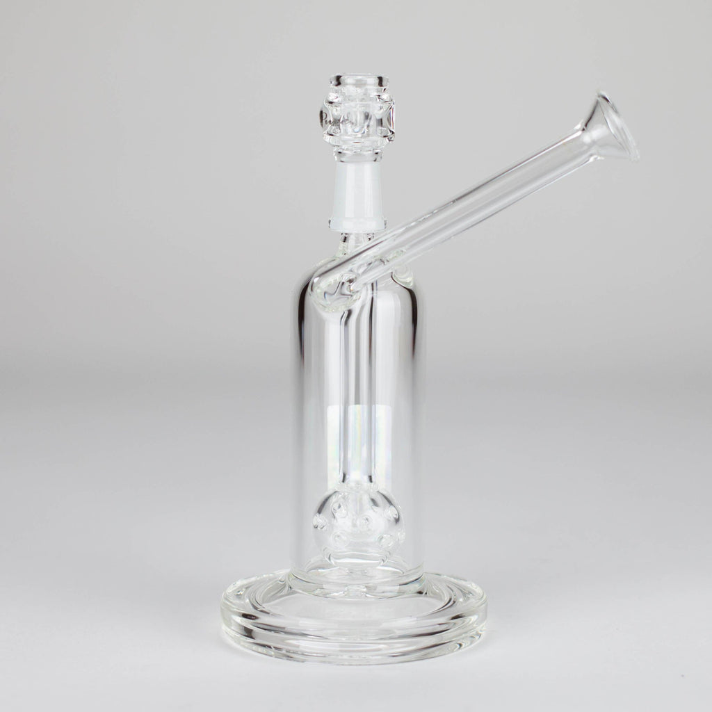 Pure Glass | 6.5" Solaris 10mm Bubbler Clear