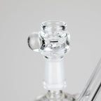Pure Glass | 6.5" Solaris 10mm Bubbler Clear