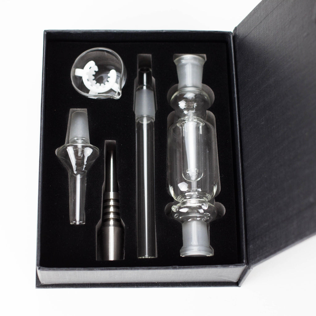 6" 14mm Nectar Collector Set + Dish