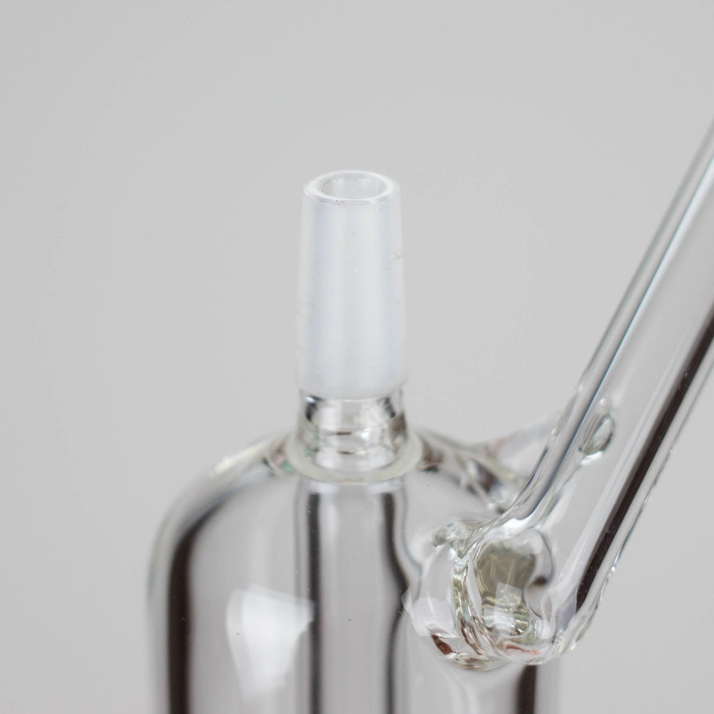 Pure Glass | 6.5" Solaris 10mm Bubbler Clear