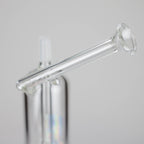 Pure Glass | 6.5" Solaris 10mm Bubbler Clear