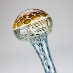 Shine Glassworks | Frit Honeycomb Pipe - Made in Canada