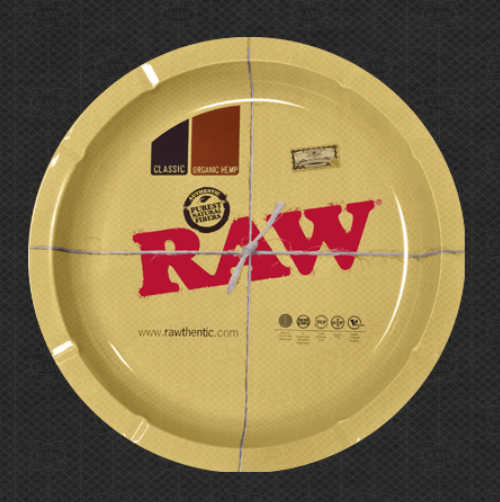 RAW Round Metal Rolling Tray Secondary image