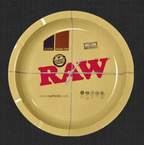 RAW Round Metal Rolling Tray