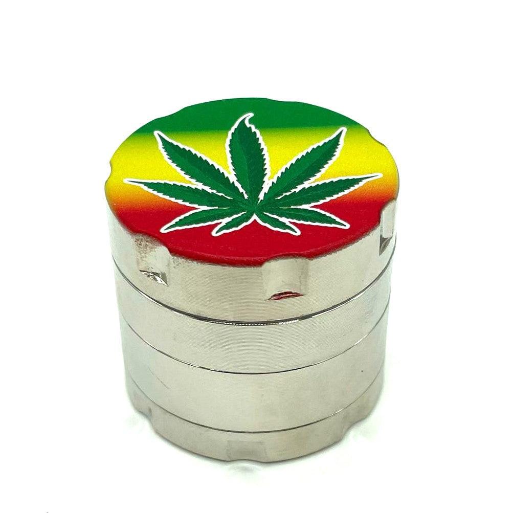 Rasta Leaf Grinder 4parts 40*42mm [GRI152]