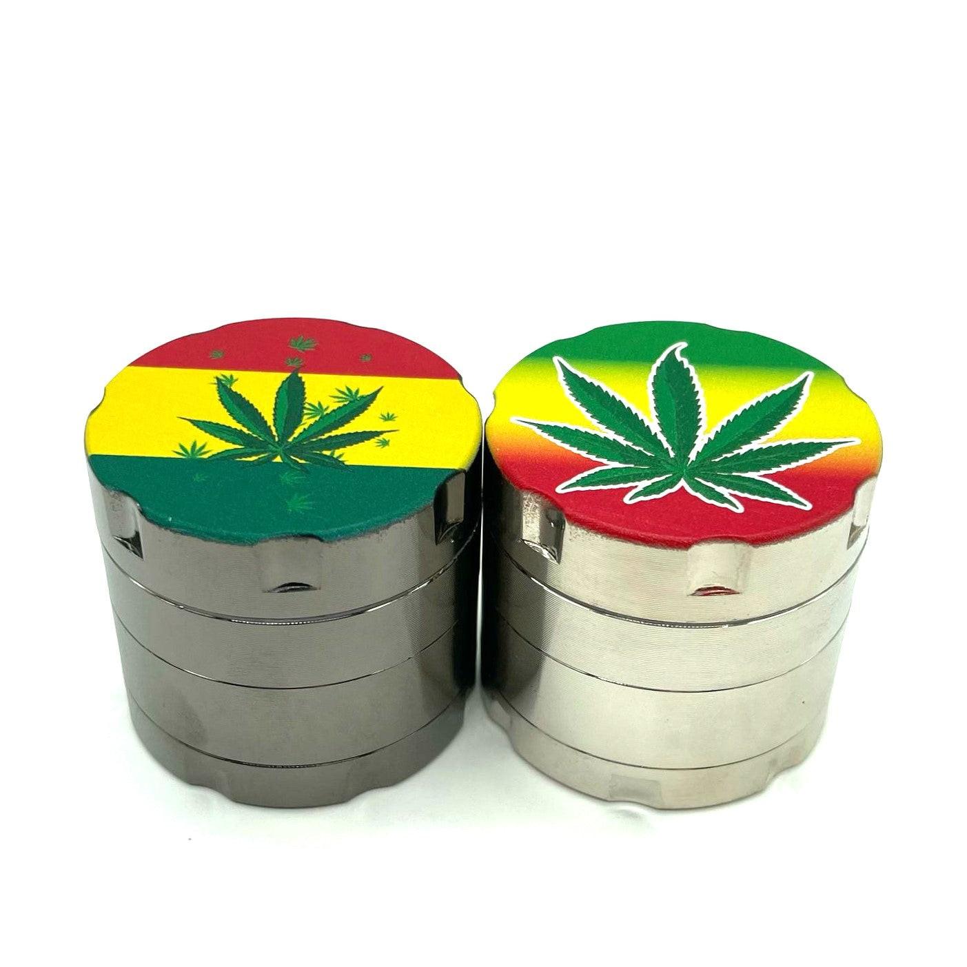 Rasta Leaf Grinder 4parts 40*42mm [GRI152] Main image