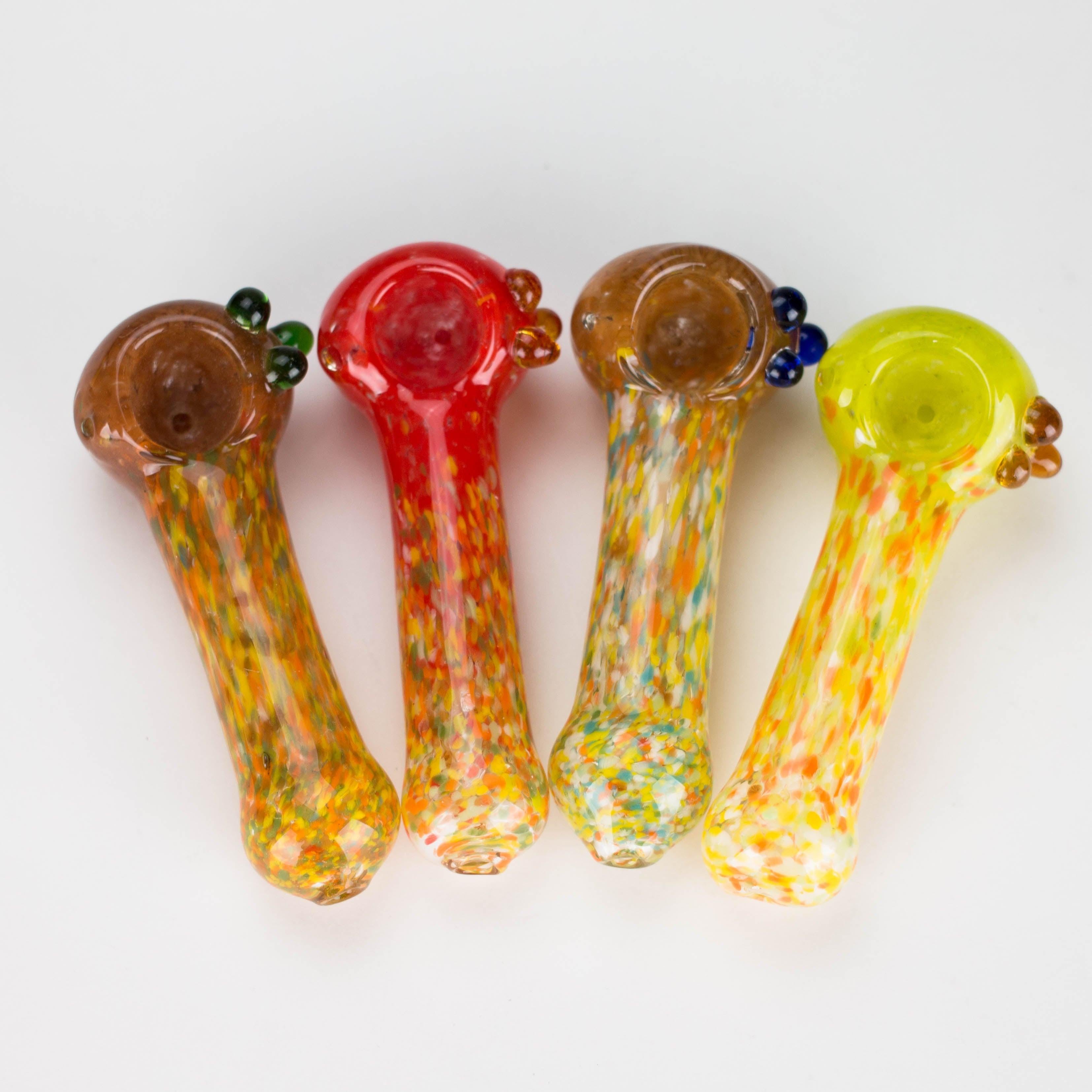4" Handcrafted Glass pipe Pack of 2 Main image
