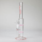 Ganjavibes | 11" Double Honeycomb Percolator Glass Bong