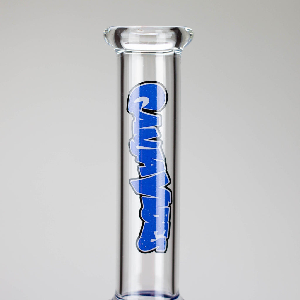 Ganjavibes | 11" Triple Honeycomb Percolator Glass Bong
