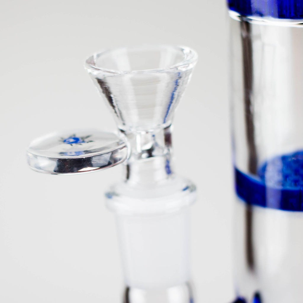 Ganjavibes | 11" Triple Honeycomb Percolator Glass Bong