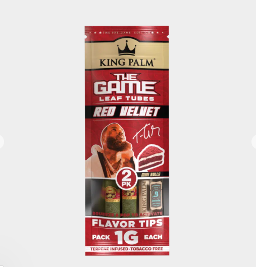 King Palm | Mini Rolled with flavor tips New Flavours - 20 pouches Display [SMK983] Secondary image