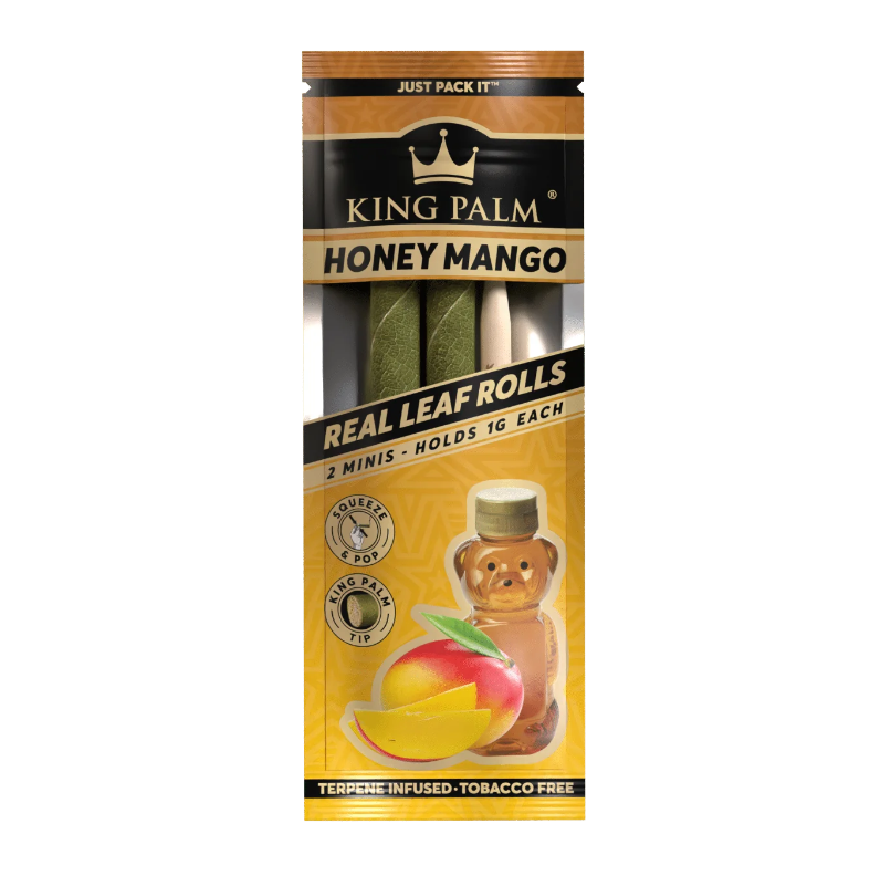 King Palm | Mini Rolled with flavor tips New Flavours - 20 pouches Display [SMK983]