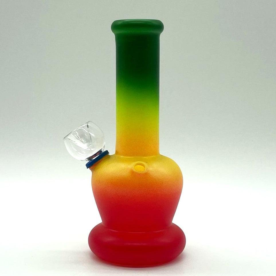 6" Glass Bong - Assorted Color [PIP560]