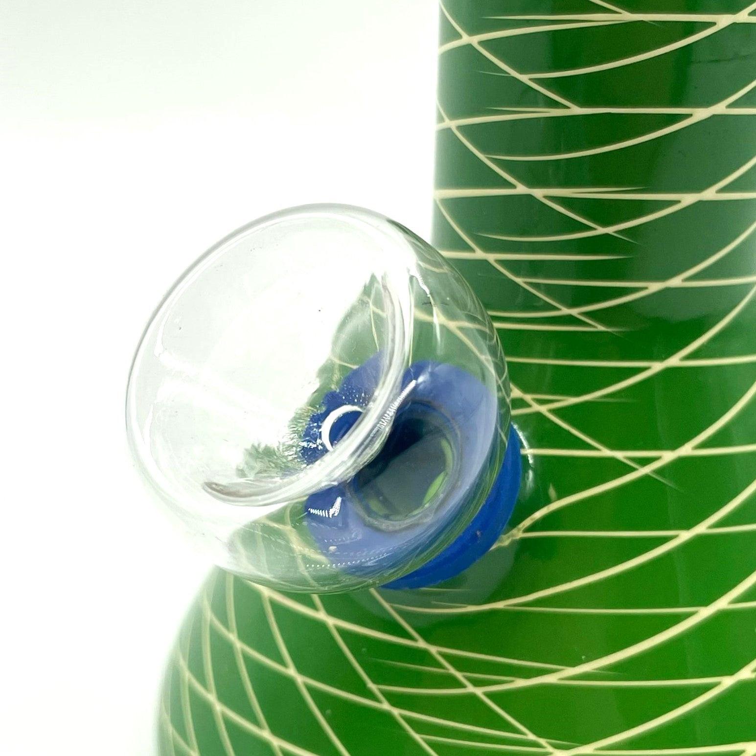 6" Glass Bong - Assorted Color [PIP560]