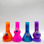 6" Glass Bong - Assorted Color [PIP560]