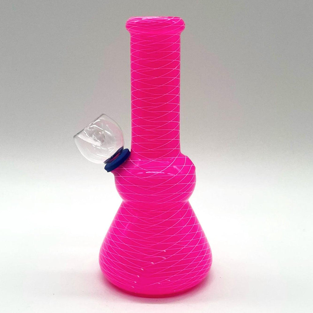 6" Glass Bong - Assorted Color [PIP560]