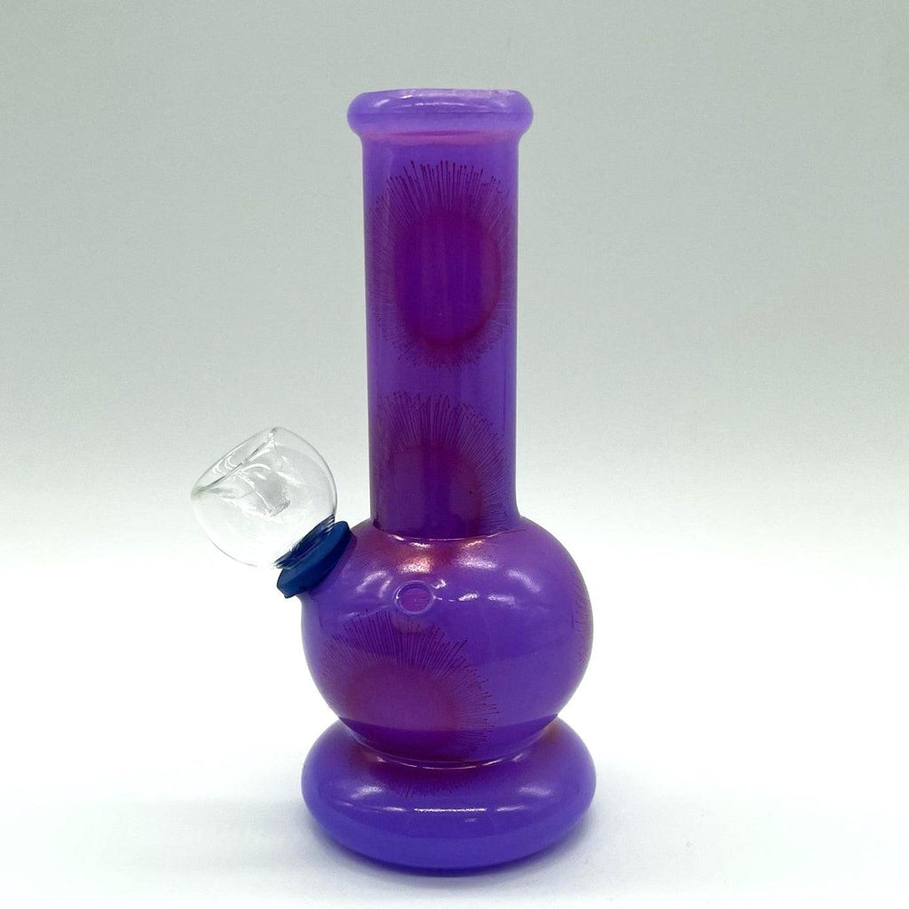 6" Glass Bong - Assorted Color [PIP560]