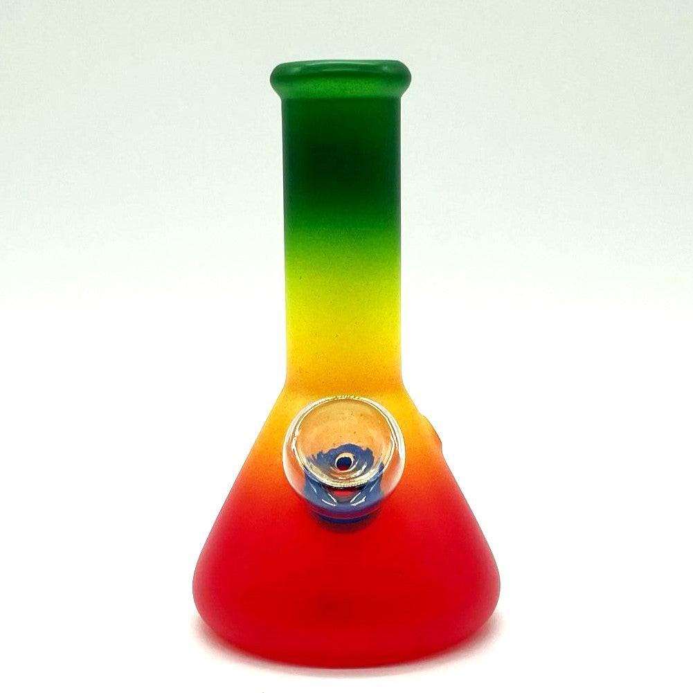 6" Glass Bong - Assorted Color [PIP560]