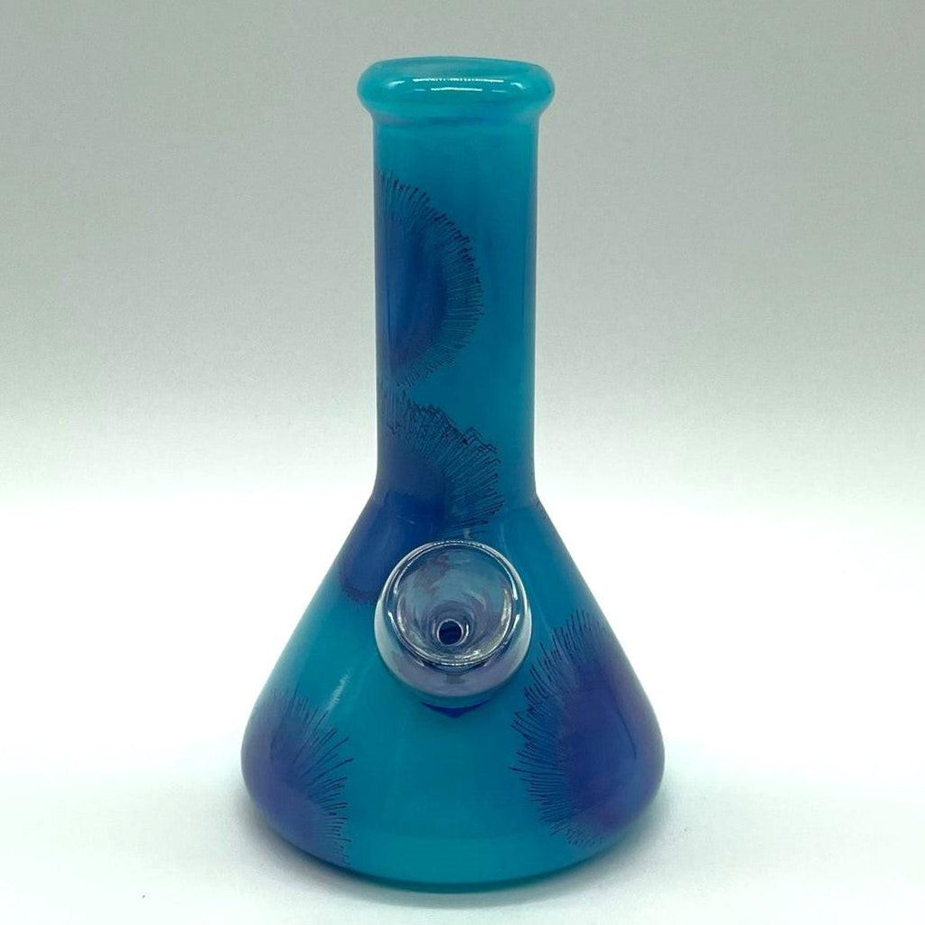 6" Glass Bong - Assorted Color [PIP560]