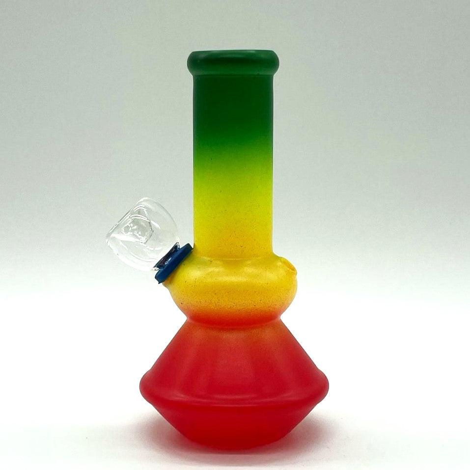 6" Glass Bong - Assorted Color [PIP560]