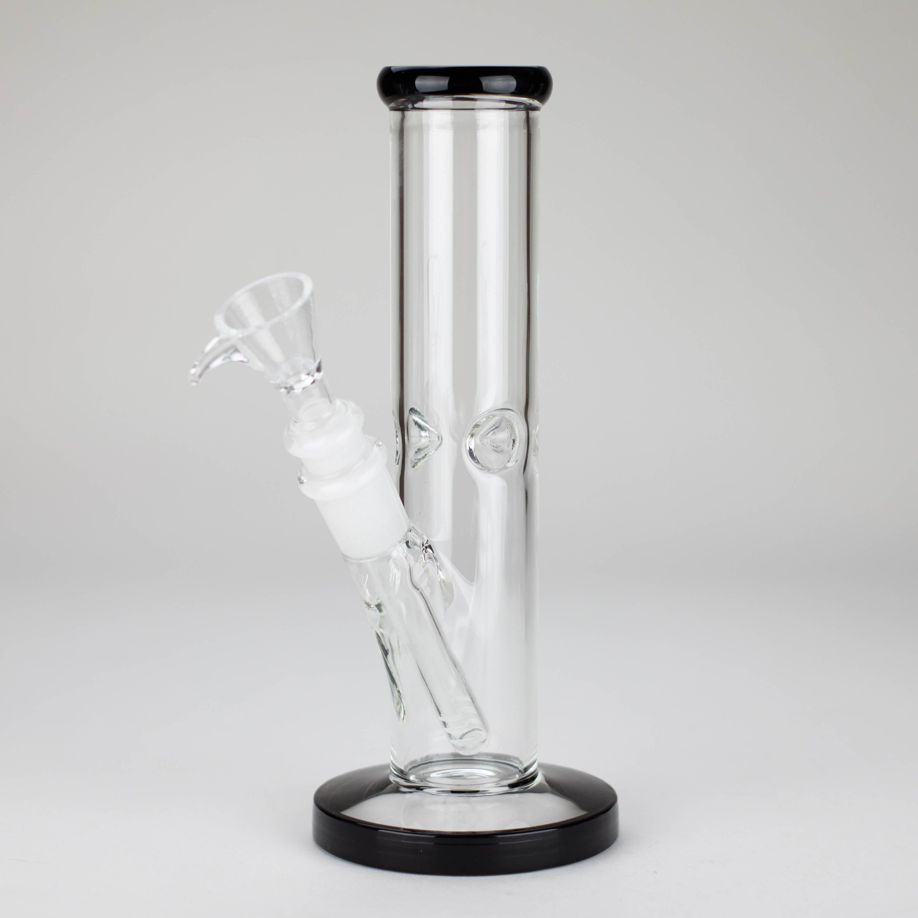 8" Glass Straight Bong [PIP508] Secondary image