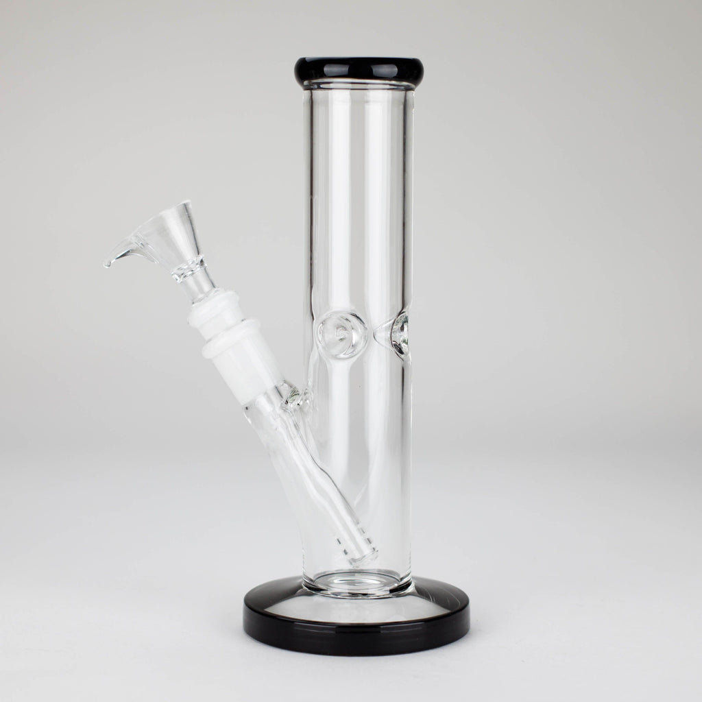 8" Glass Straight Bong [PIP508]