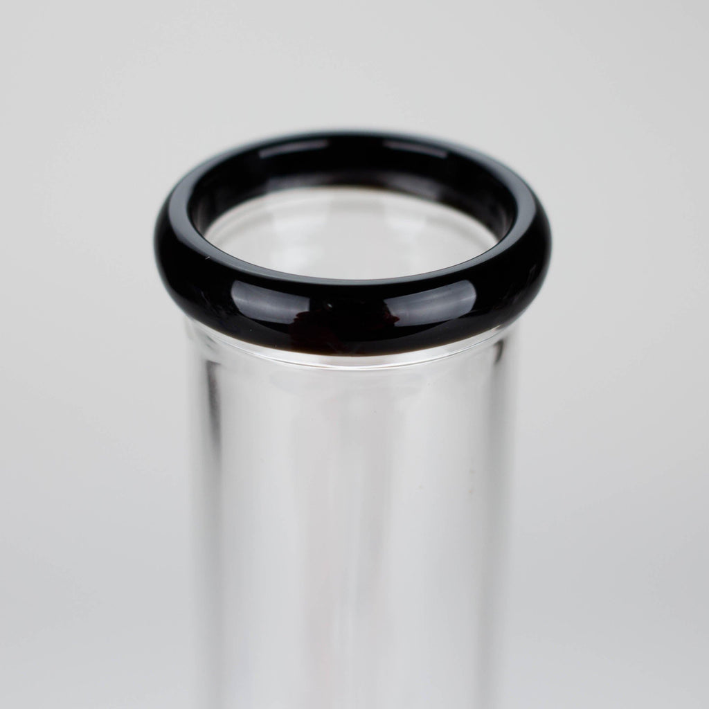 8" Glass Straight Bong [PIP508]