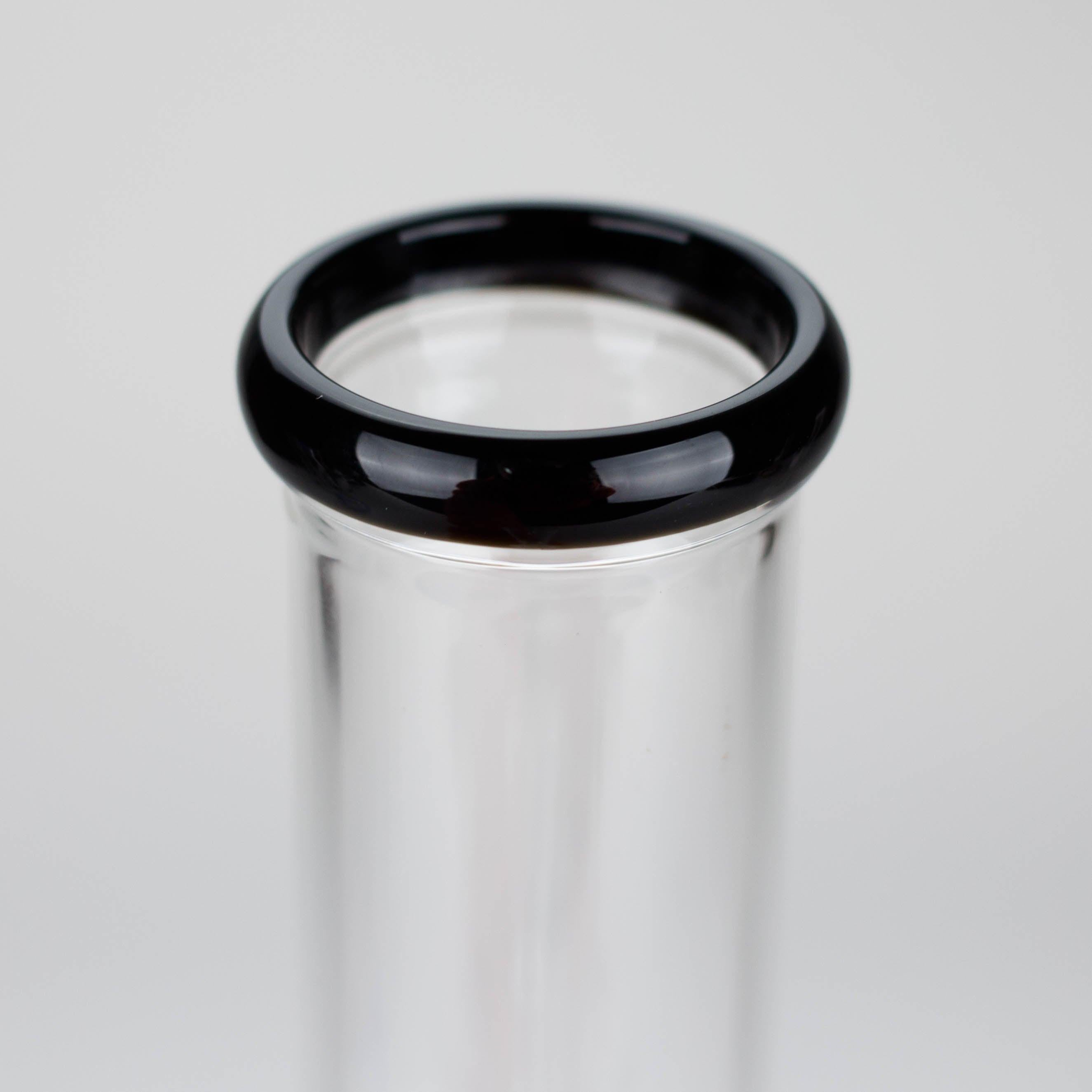 8" Glass Straight Bong [PIP508]