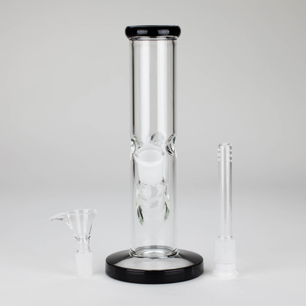 8" Glass Straight Bong [PIP508]