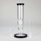 8" Glass Straight Bong [PIP508]