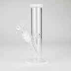 8" Glass Straight Bong [PIP508]