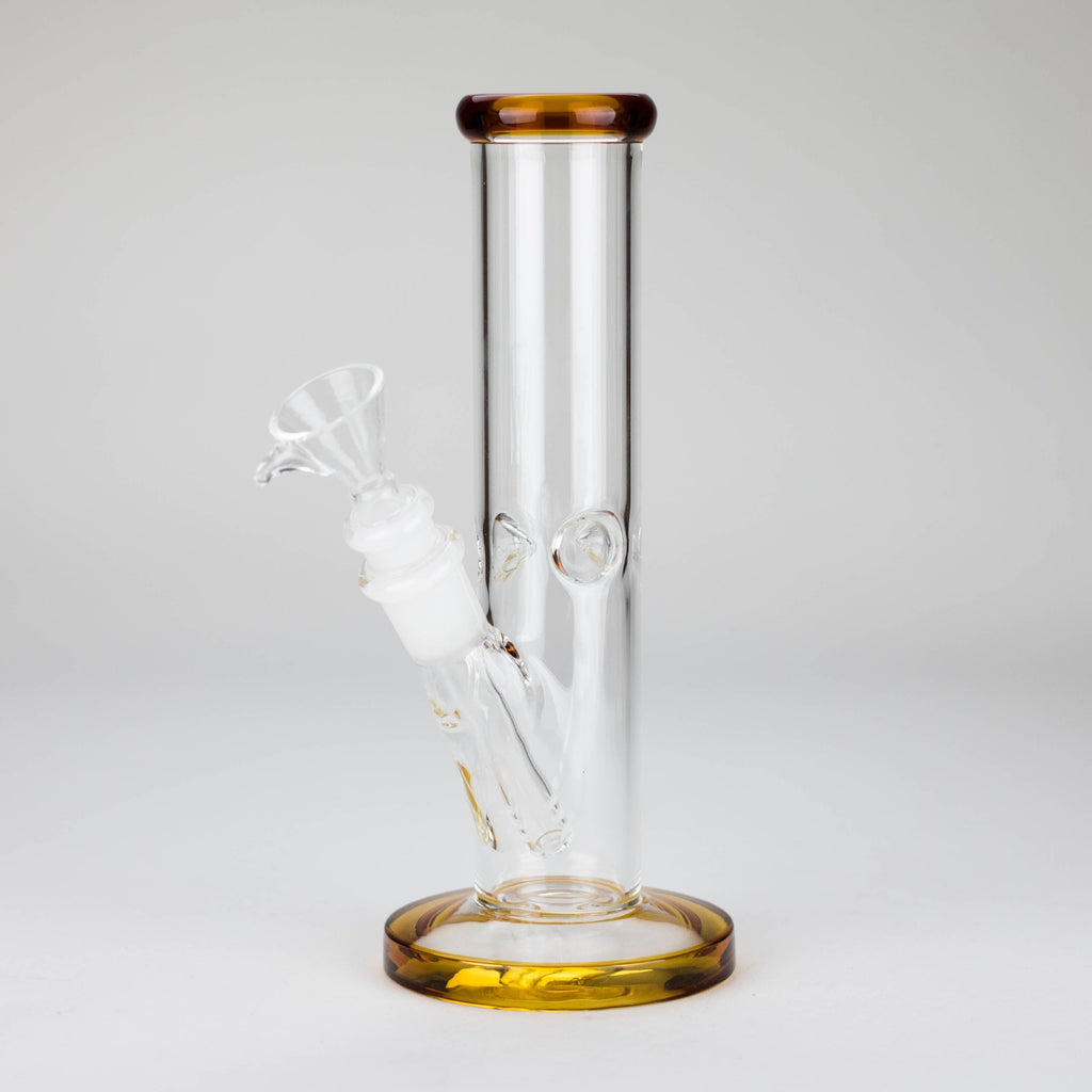 8" Glass Straight Bong [PIP508]